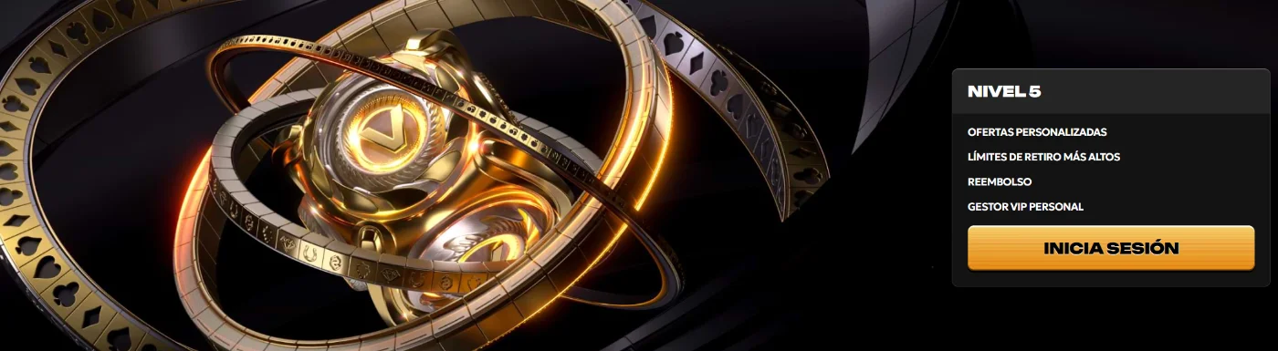 Spinsy Casino Nivel VIP Spinsy Casino pantalla VIP nivel 5 con ofertas personalizadas, reembolso y gestor VIP